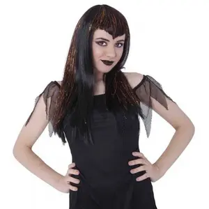 Vampire wig disguise with highlights Genérico Bestway image-0