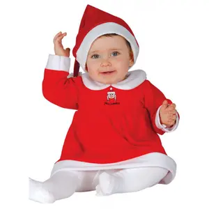 Mother Christmas disguise bonnet with dress Genérico image-0