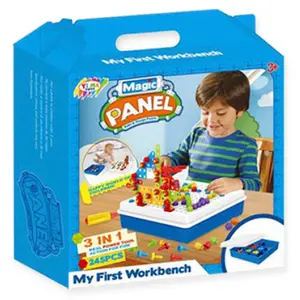 245-piece skewer construction set with base Genérico image-0