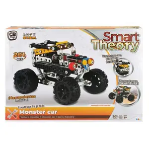 201-piece meccano metal monster car building set Genérico image-1