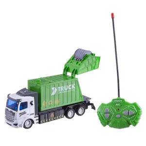 Remote-controlled toy recycling truck r/c in 7 functions 2 models Genérico image-0