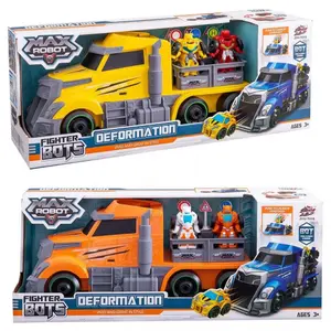 Truck simulation game with 2 vehicles and 3-model transformable robot Genérico image-2