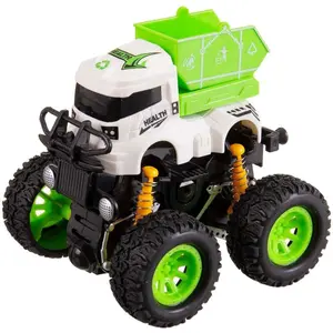 Car sets in 4 assorted models Genérico Mega Friction Truck Recycling image-0