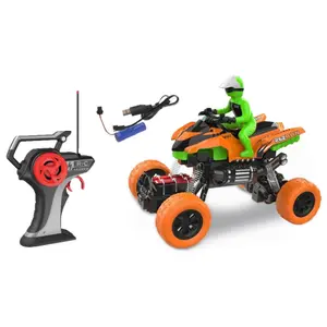 Jouet télécommandé quad avec figurine en 7 fonctions Genérico image-0