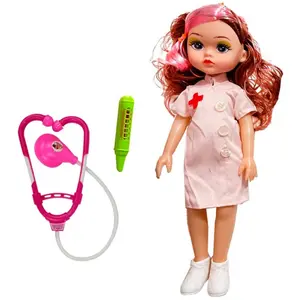 Nurse doll and thermometer Genérico image-0