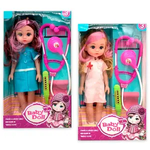 Nurse doll and thermometer Genérico image-1