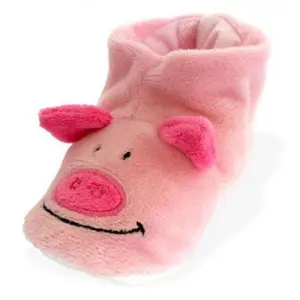 Children's plush animal slippers Genérico image-0