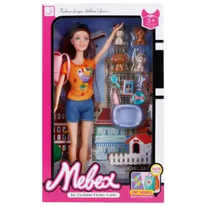 Doll with pet Genérico Maniquí image-1