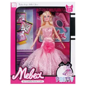 Set of 2 evening dress mannequin doll models Genérico image-1