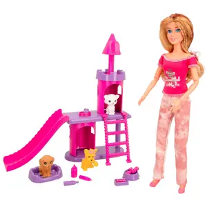 isabella mannequin doll with pet and accessories Genérico image-1