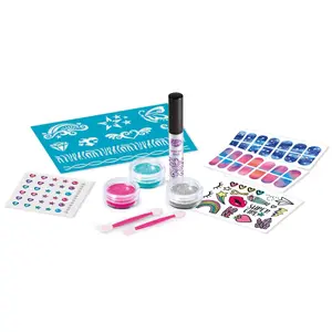Creative activities tattoo and nail workshop set Genérico image-1