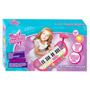 Educational organ-piano light-sound sets and bench seat Genérico image-1