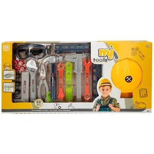 Simulation games tool kit with helmet 22 parts Genérico image-1