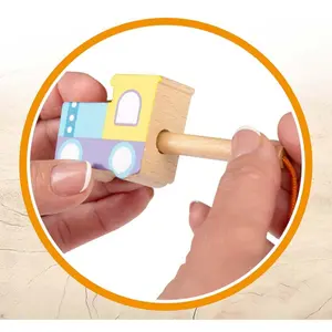 Building sets for wooden cars and numbers Genérico Eco image-2