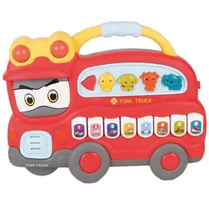 Multifunction firefighters educational piano games light and music Genérico Bestway image-0