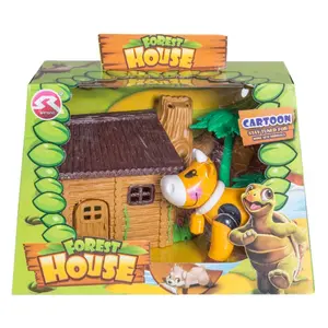 Articulated animal figurine with accessories in 4 models Genérico image-1