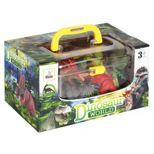 9 dinosaurs inclined figurine with accessories Genérico image-1