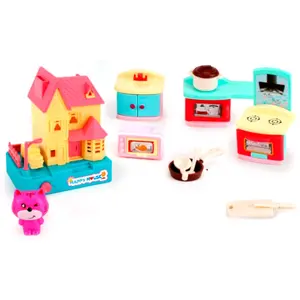 Simulation games mini cat mascot house light-sound Genérico image-0