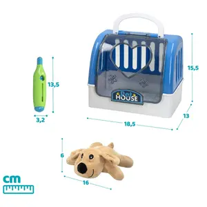 Pet figurine with carrying case in 4 models Genérico image-0