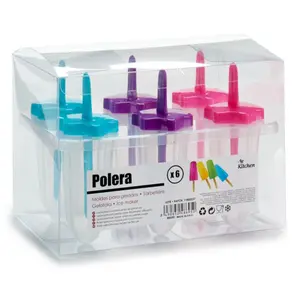 Set aus 6 Eiswürfelformen Sterne Genérico image-1