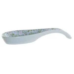 Floral ceramic soup spoons Genérico (x6) image-0