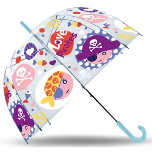 Bestway pirates bell transparent children's umbrella Genérico image-0