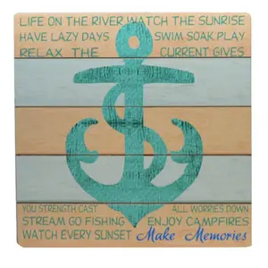 Frame with heart-shaped wooden sentence Genérico Bestway image-0