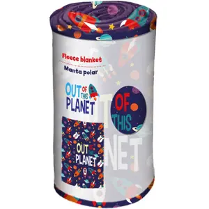 Hřejivá fleecová deka Genérico Planets image-1