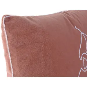 Abstract velvet cushion in 2 colors Genérico image-4