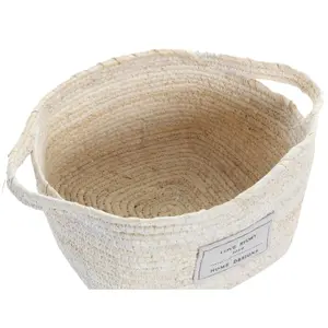 Cotton fiber storage baskets Genérico (x2) image-1