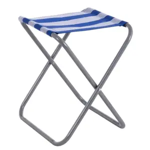 Klapphocker Strand gestreift aus Metall Genérico image-0