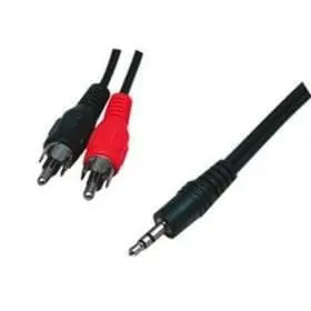 Audio cable jack 3.5/2 rca Générique image-0