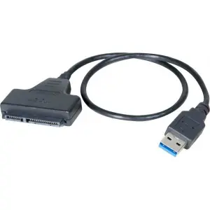 Adaptateur USB 3.0 pour DD 2.5" alimentation SATA Générique