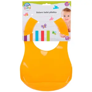 Semi-rigid plastic bib Genial baby image-3