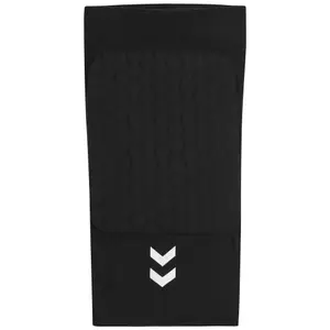 hummel-knieorthese-mit-kurzer-kompression-schwarz-weiss