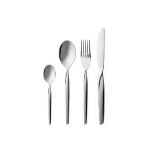 Stainless steel cutlery Gense Twist (x16) image-0