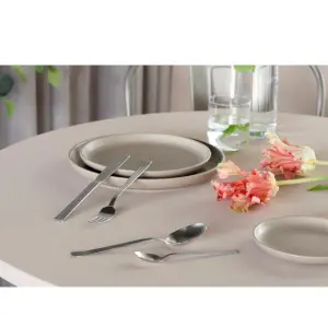 Recycled steel cutlery Gense Thebe (x16) image-2