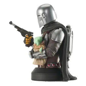 Bust figure 1/6 Gentle Giant Ltd Star Wars: The Mandalorian with Grogu image-1
