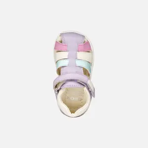 Sandalen voor babymeisjes Geox Macchia image-4