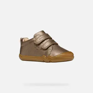 Girls' Synthetic Leather Trainers Geox Steppieup image-1