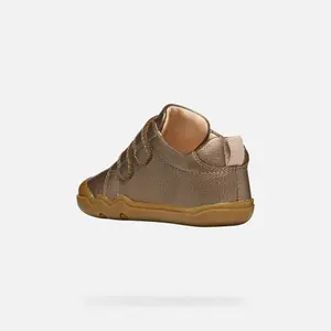 Girls' Synthetic Leather Trainers Geox Steppieup image-3