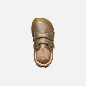 Girls' Synthetic Leather Trainers Geox Steppieup image-4