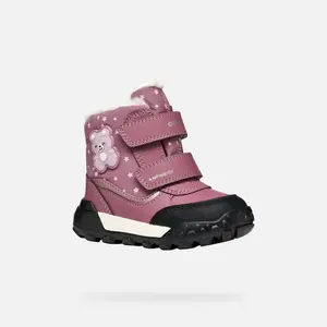 Baby girl booties Geox Trekkyup image-1