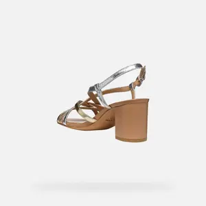 Women's heeled sandals Geox Virnilisa 65 image-3
