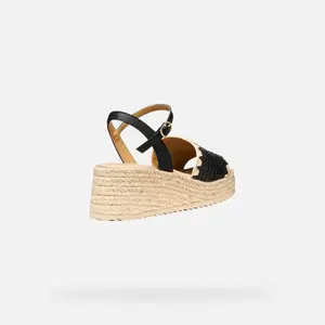 Women's wedge sandals Geox Alemeria image-4