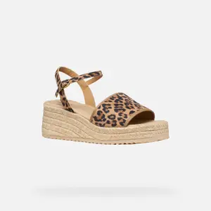 Women's wedge sandals Geox Alemeria image-1