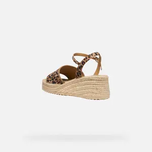 Women's wedge sandals Geox Alemeria image-3