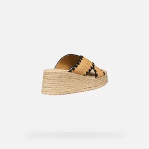 Wedge mules for women Geox Alemeria image-4