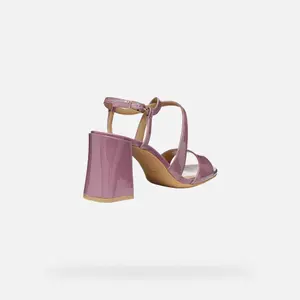 Sandaler med hæl til kvinder Geox New Eraklia 50 T01 image-4
