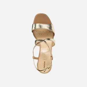 Women's heeled sandals Geox New Eraklia 50 T01 image-2